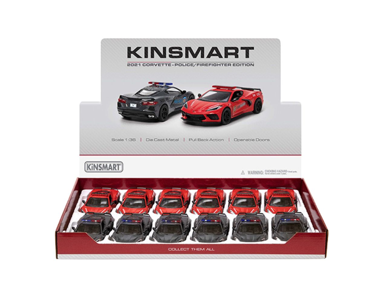 Corvette police firefighter