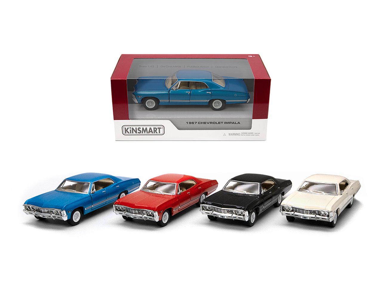 Auto in scala 1:43 1967 chevrolet impala
