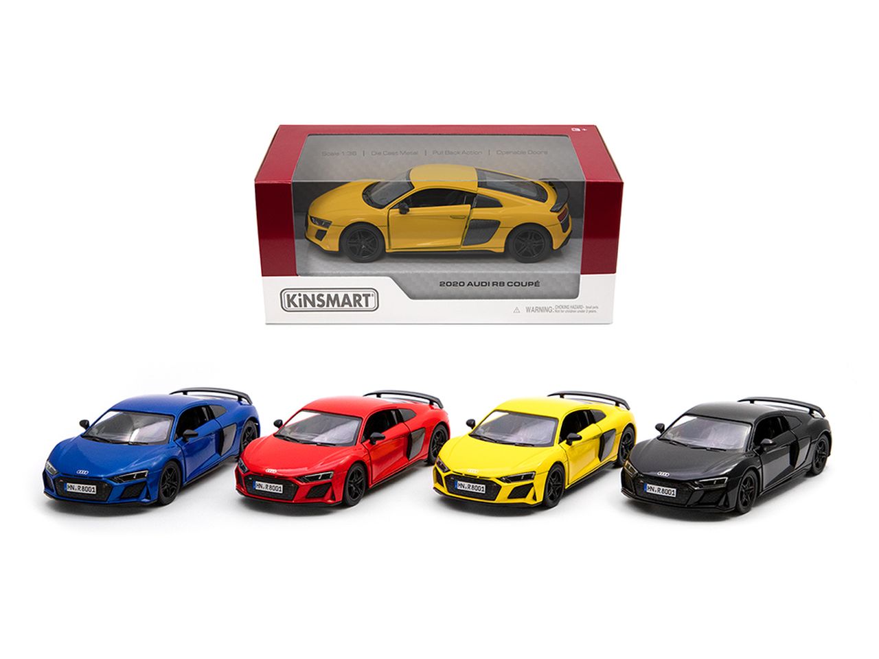 Auto audi r8 coupe' del 2020 modellino