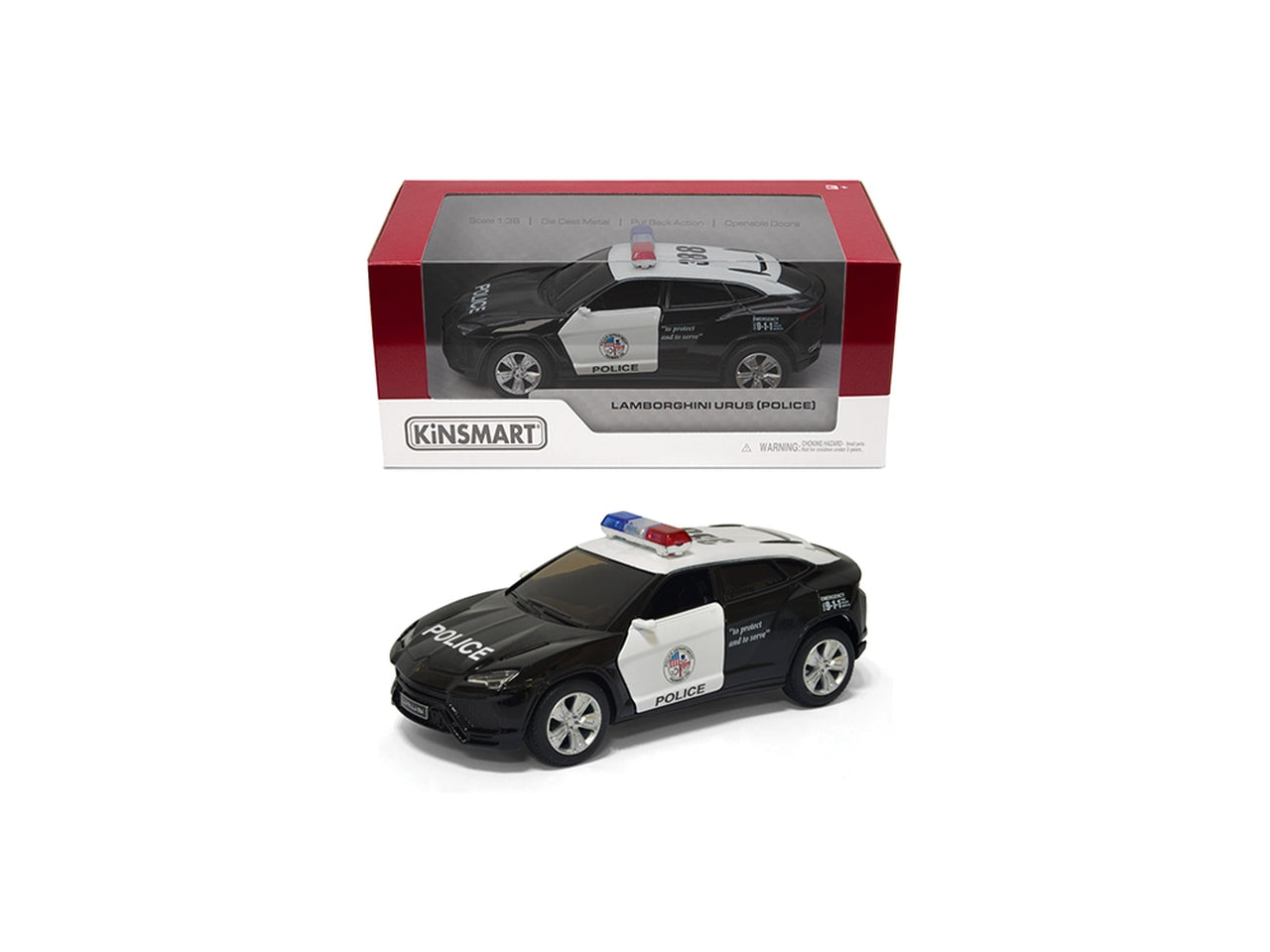 Auto in scala 1:40 lamborghini urus police