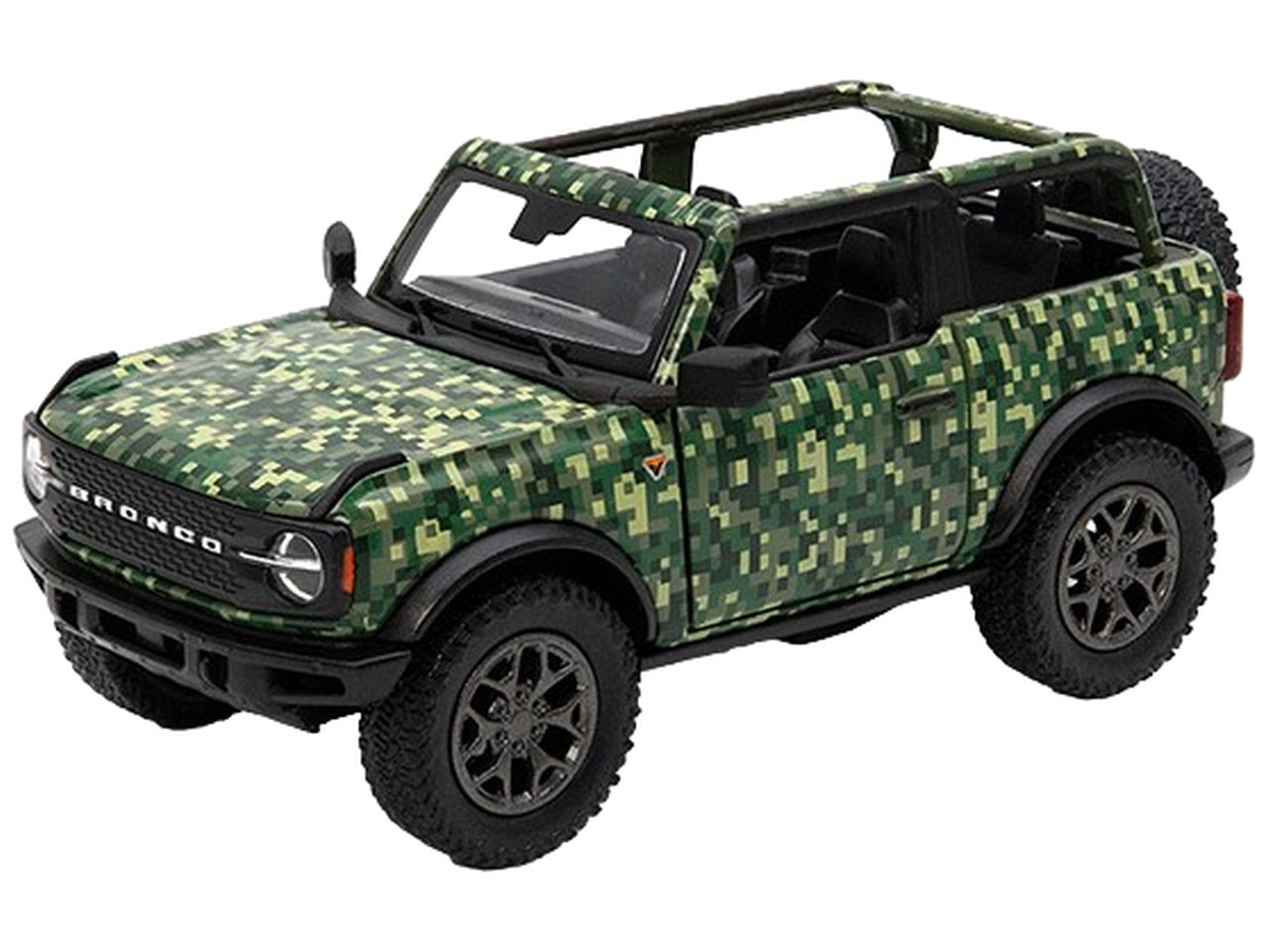 2022 ford bronco camo edition open top