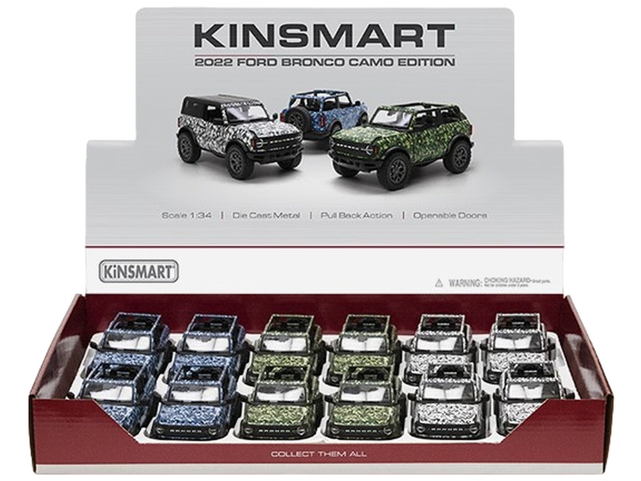 2022 ford bronco camo edition open top