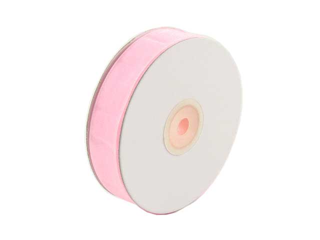 Nastro organza 20mm. 50mt. rosa e2010