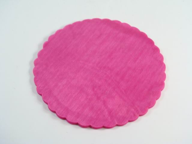 Velo fiore dm.24 fuxia pezzi 50 c0122