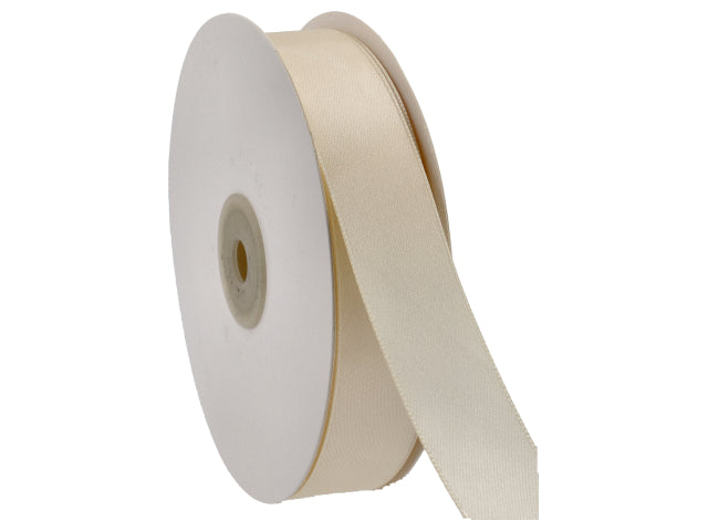 Doppio raso avorio 25mm 50mt. d2502
