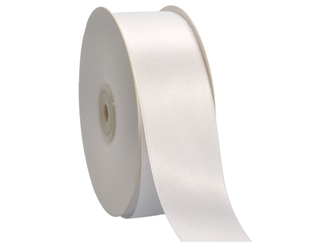 Doppio raso bianco 40mm 50mt. d4001