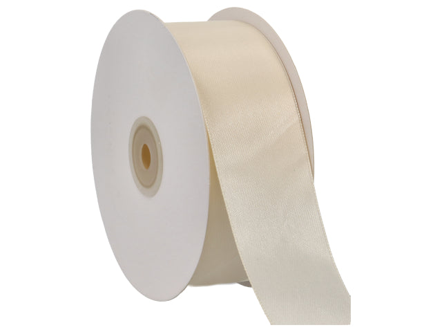 Doppio raso avorio 40mm. 50mt. d4002