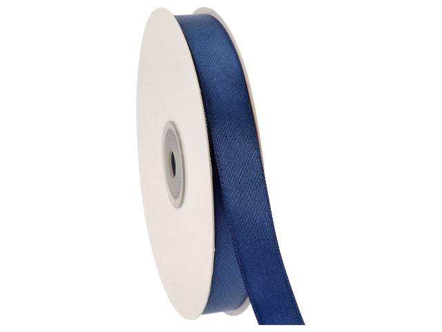 Doppio raso blu 15mm. 50mt. d1519