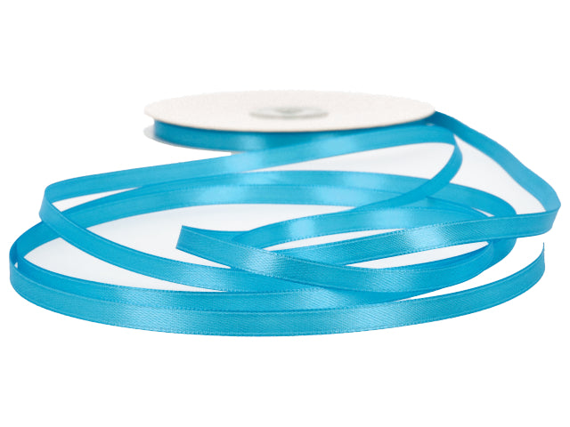 Doppio raso turchese 6mm.50mt d0636