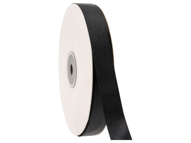 Doppio raso nero 15mm 50mt.d1530