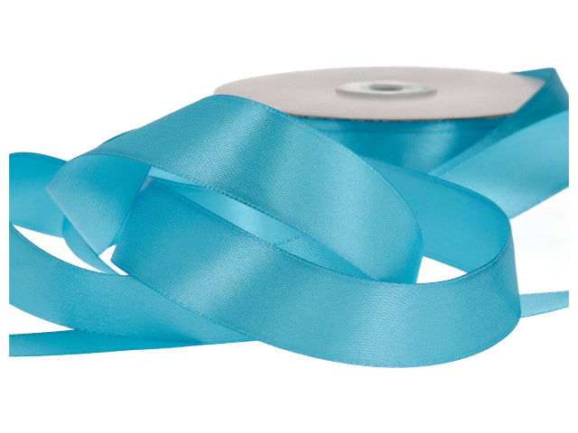 Doppio raso turchese 25mm 50mt d2536