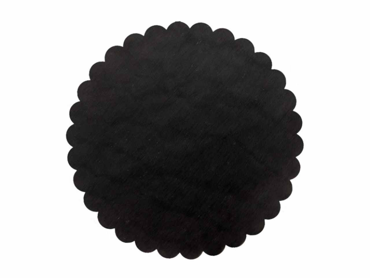 Fiore velo colore nero d24cm 50 pezzi