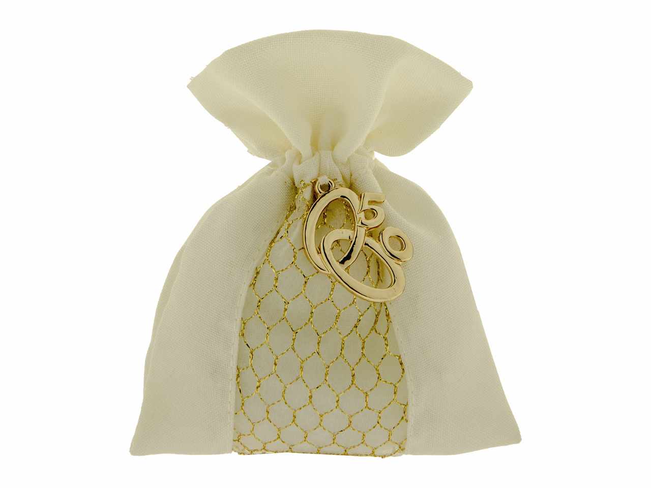 SACCHETTI BRILLUS COLORE ORO 10X12CM