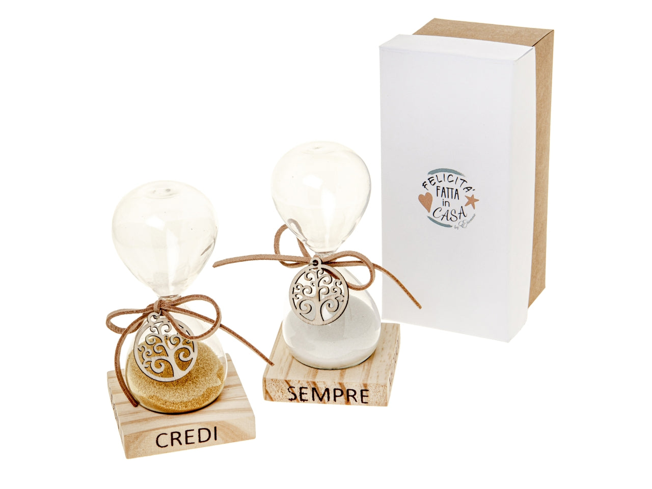 Dreams clessidra più base misura h.11cm in 2 assortimenti