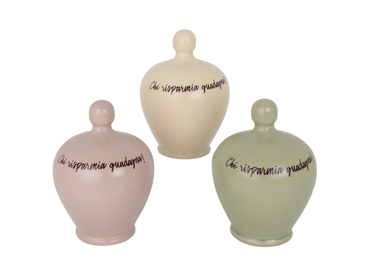 Salento salvadanaio d.12xh.17cm 3 assortimenti