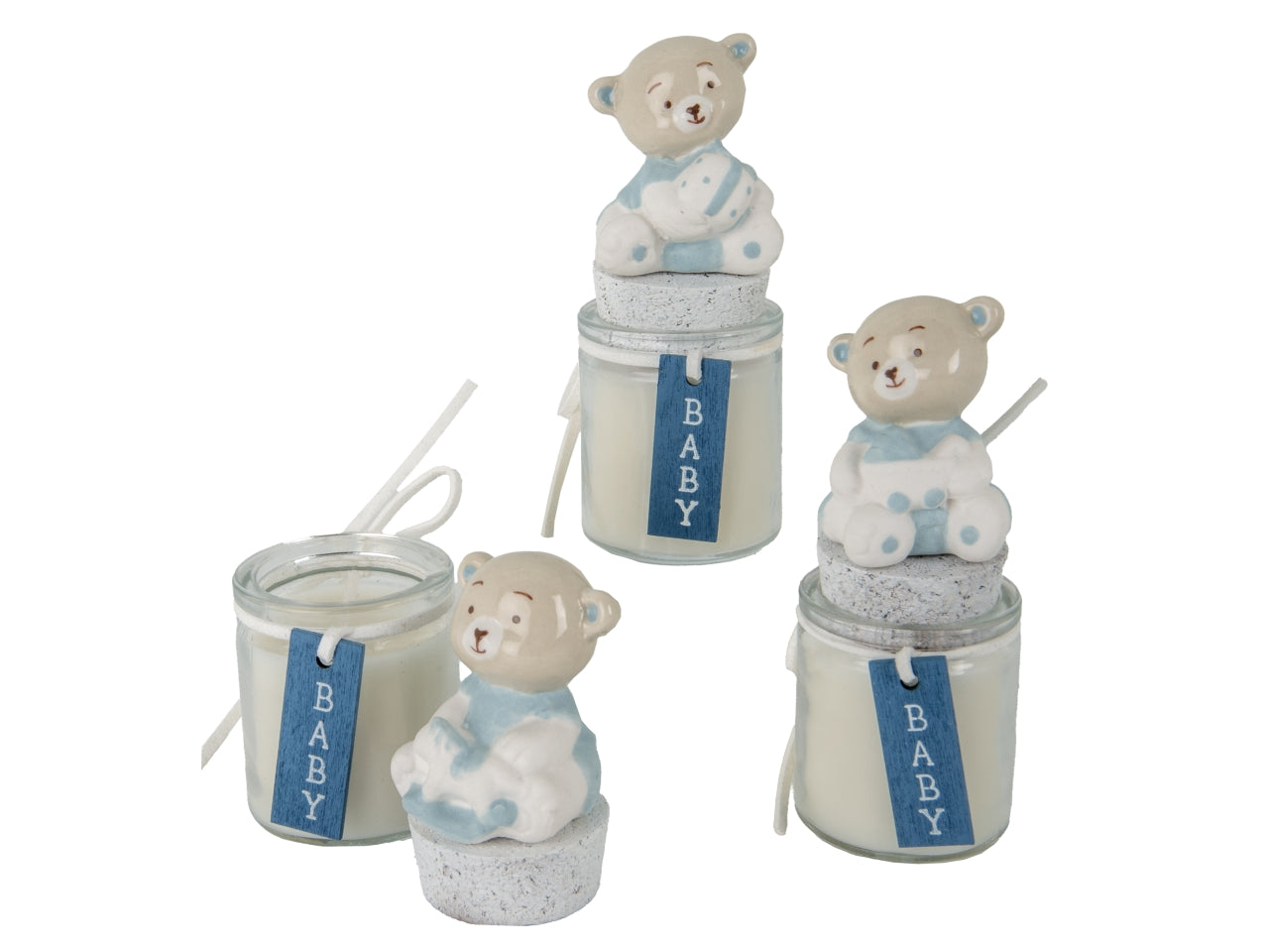 Bibì candela cielo h.11cm 3 assortimenti