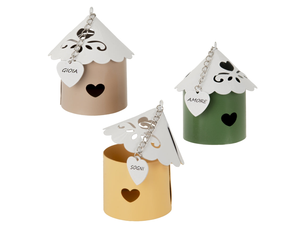 Pretty house h.7cm 3 assortimenti