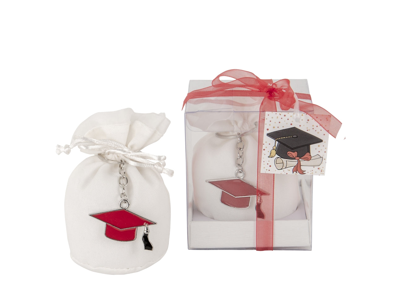 Event gift box portachiavi laurea 4,5cm