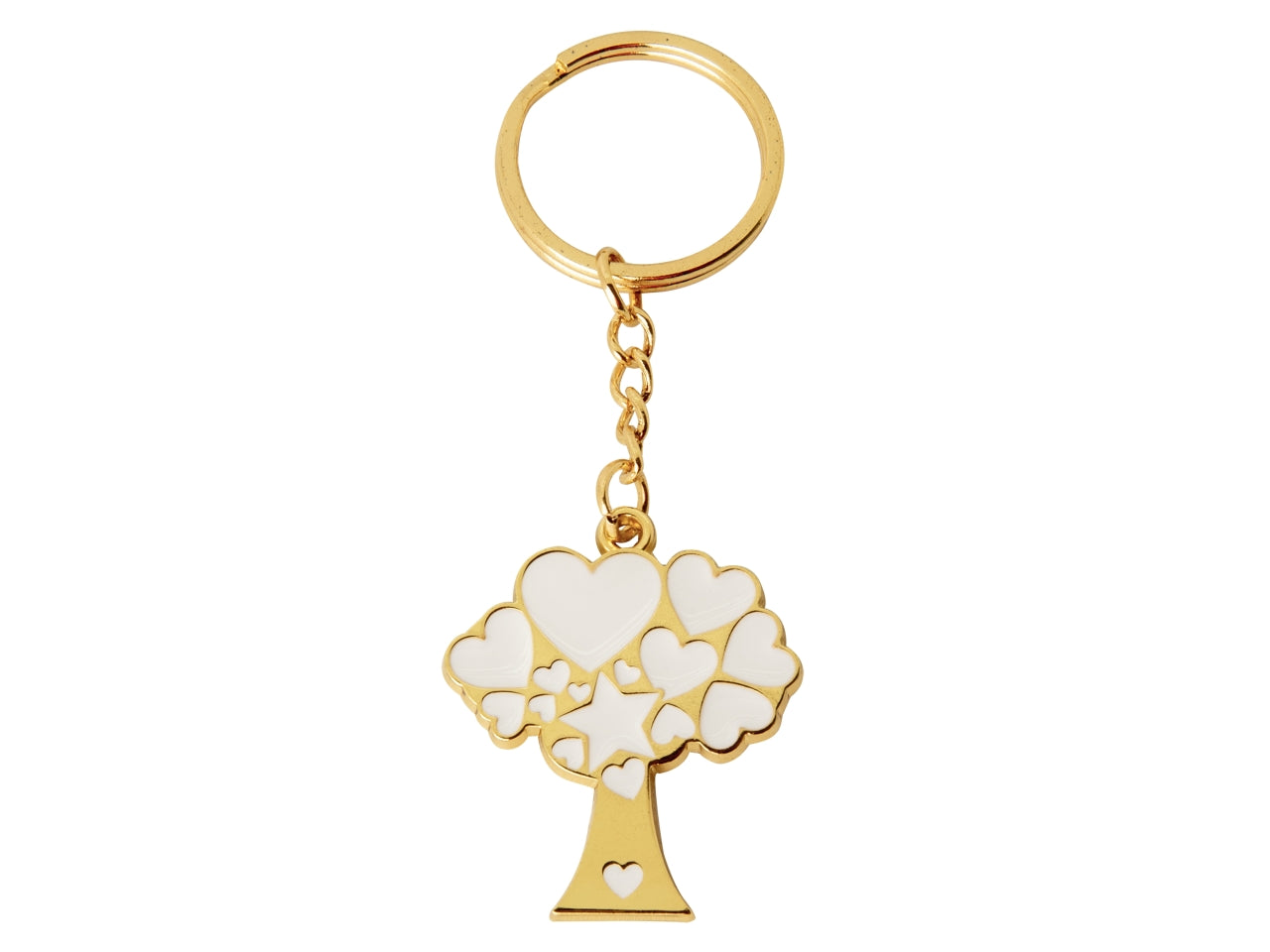 Zama portachiave albero gold 4cm