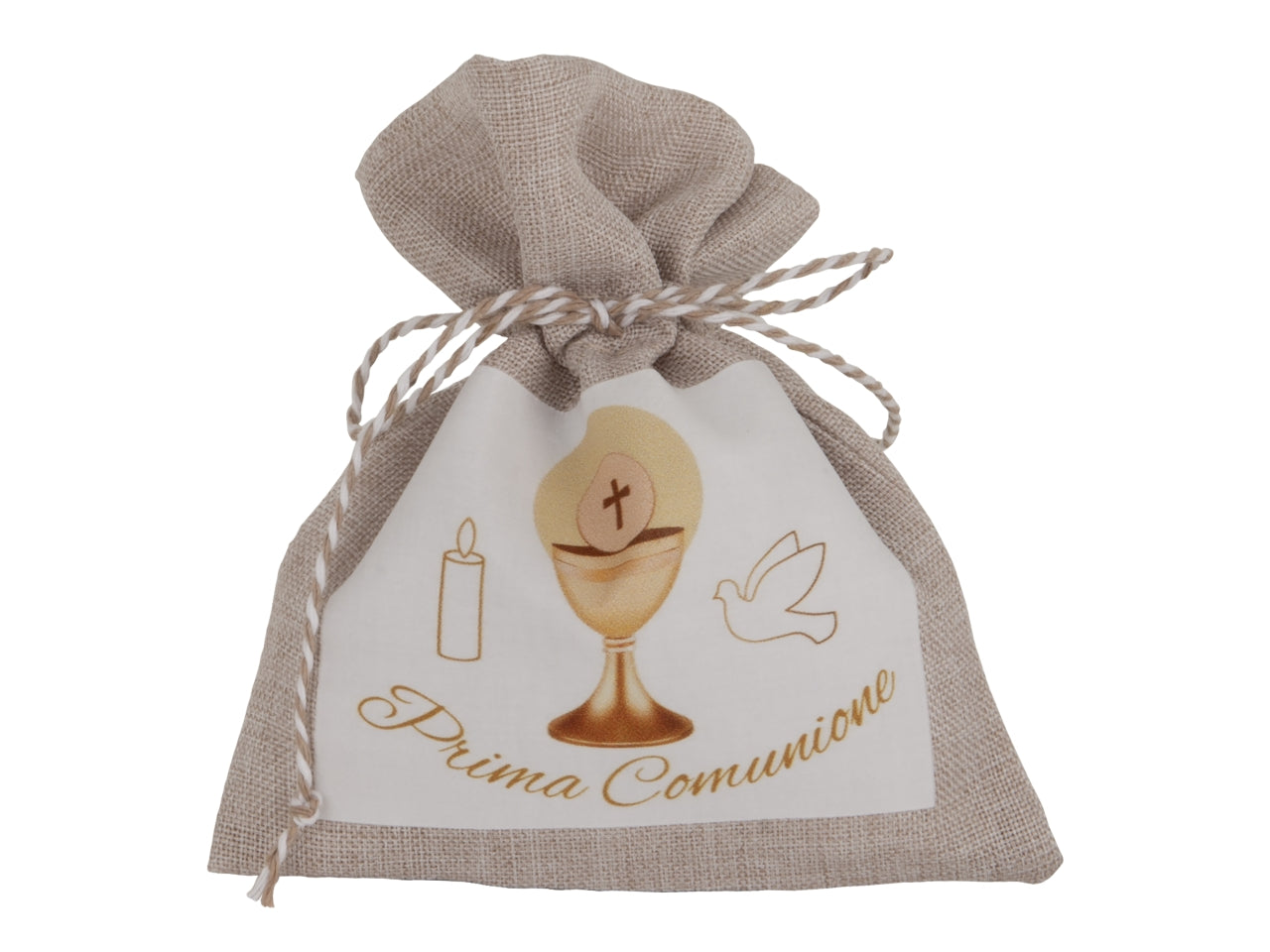 Corda bag comunione 10x12cm