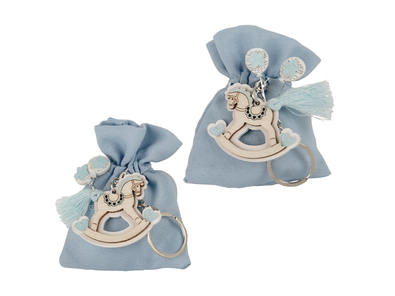 Cavallino bag portachiave cielo 2 assortimenti