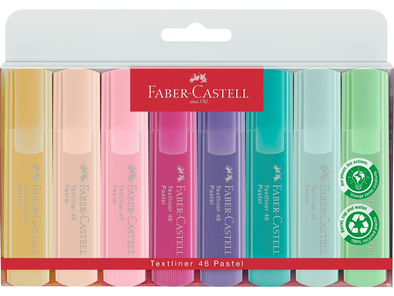 Evidenziatore pastello - 8 pezzi