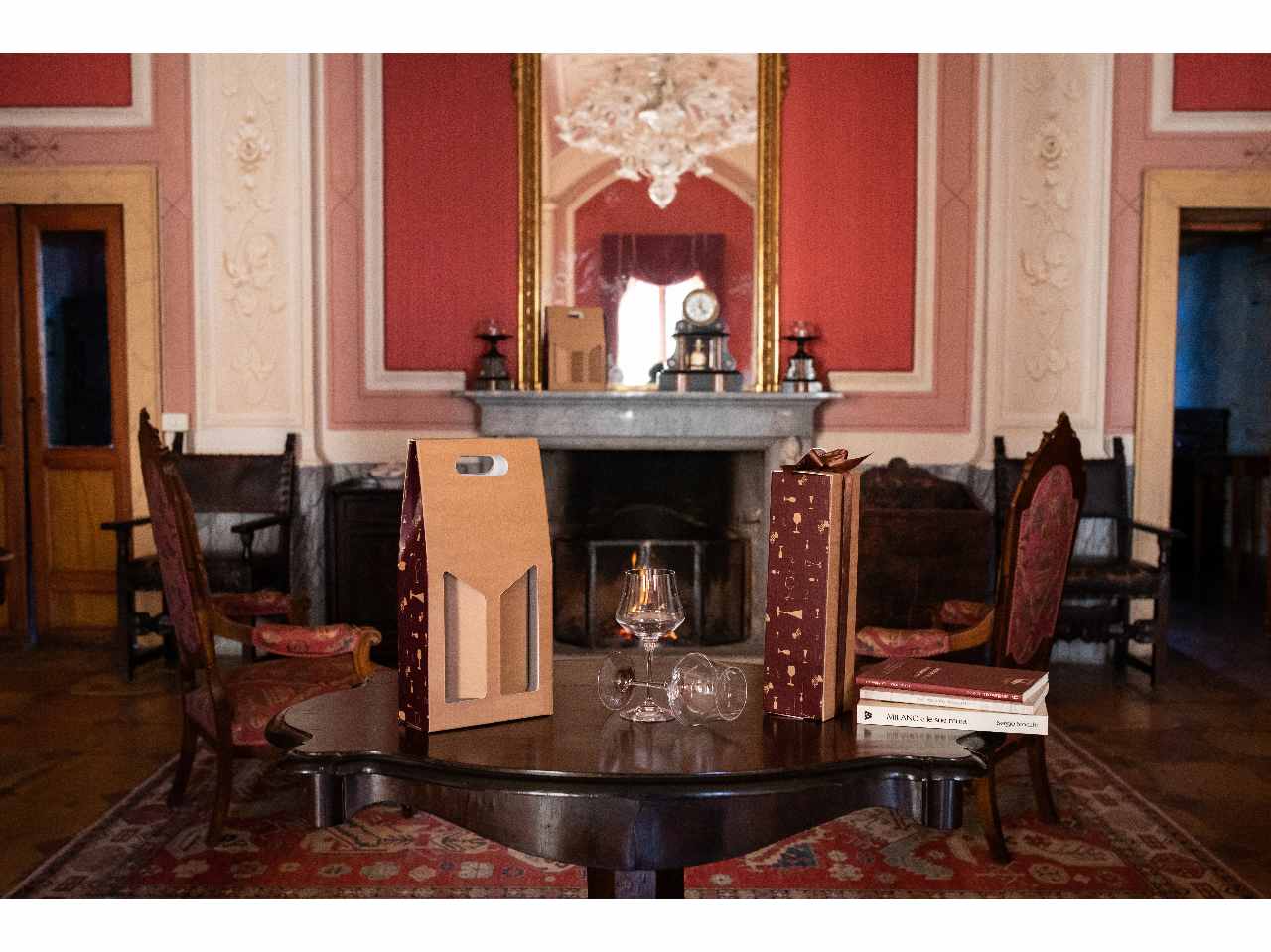 Linea kraft stampa porta bottiglia 3p catvn3s/k088