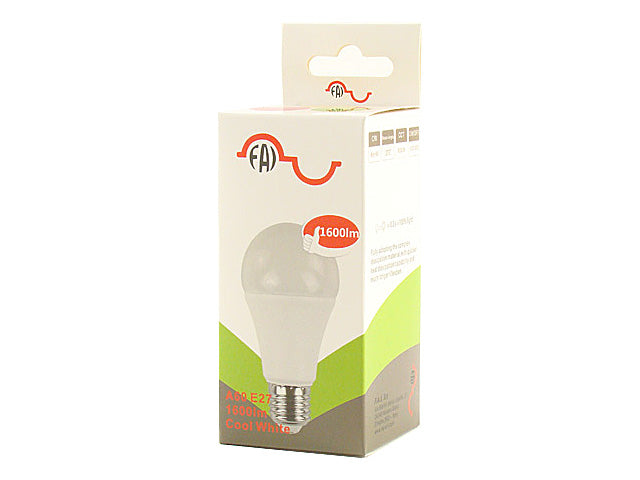 Lampada led e27 18w bianco freddo