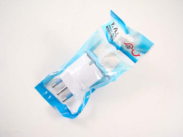 Adattatore shuko bianco 8014/f