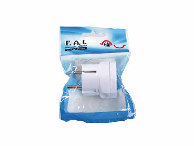 Adattatore spina schuko 10/16a 8015/f