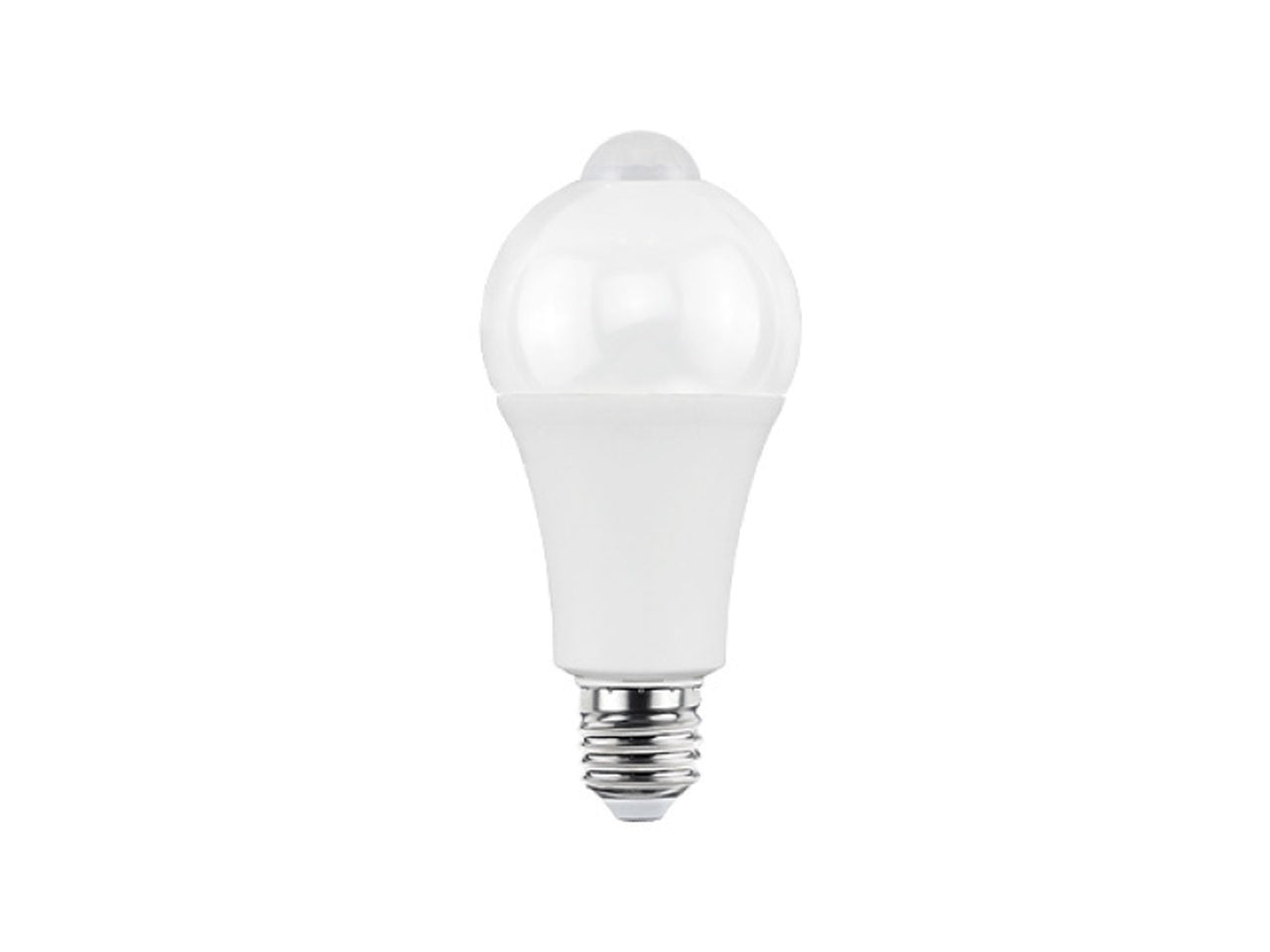 Lampada Led E27 10W motion sensor bianco neutro a goccia - Fai srl