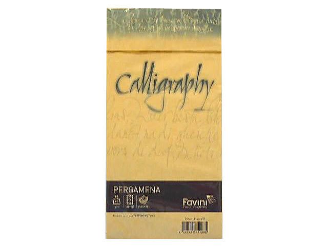 Buste per partecipazioni matrimonio Favini in carta crema 90gr misura 11x22cm