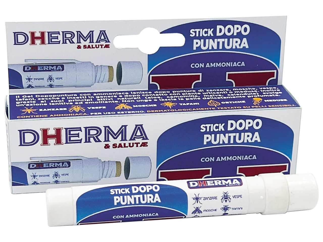 Dherma penna dopo puntura con ammoniaca 12ml$