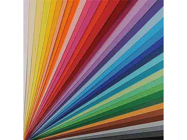 Cartoncino 50x70cm 220gr assortiti