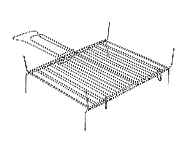 Graticola ferro cromata liscia 27x45cm b19 044/219