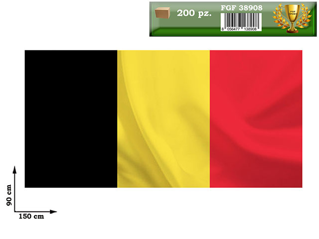 Bandiera belgio 90x150