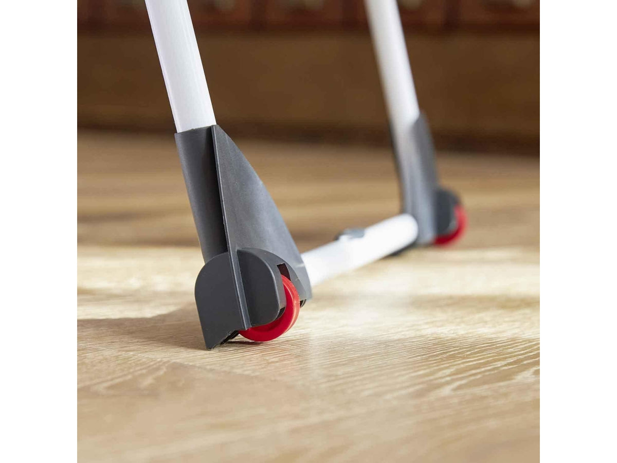 Vileda stendibiancheria infinity flex, Colore: bianco / antracite | Gimi