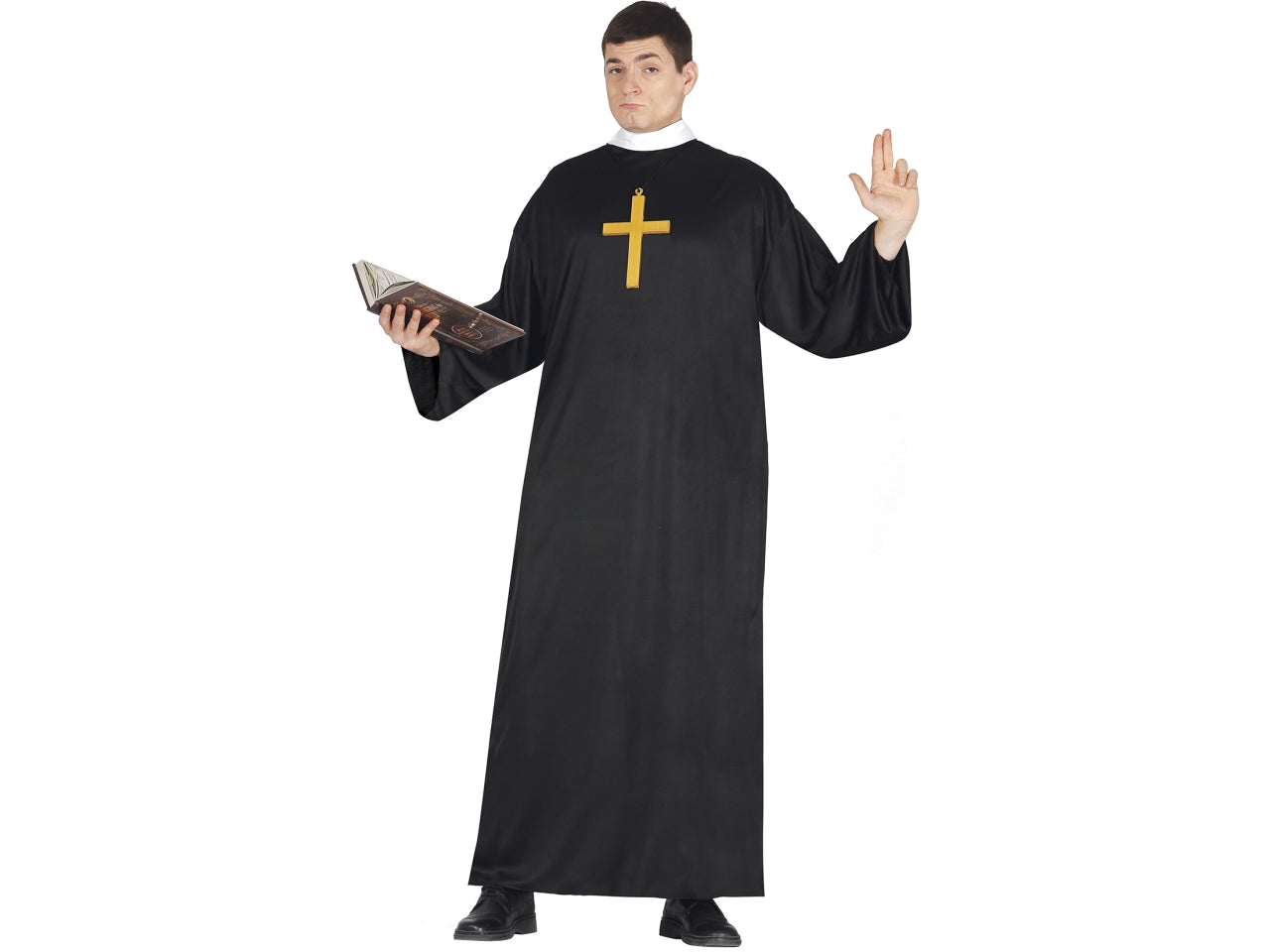 Costume adulto prete taglia L 52-54