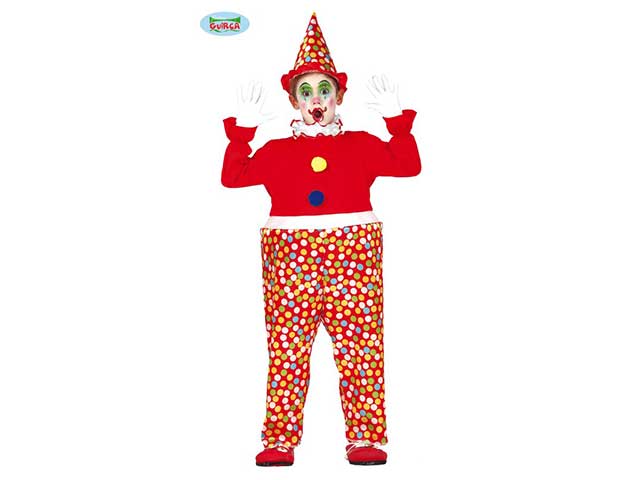 Costume payaso tg.10-12 anni 83553
