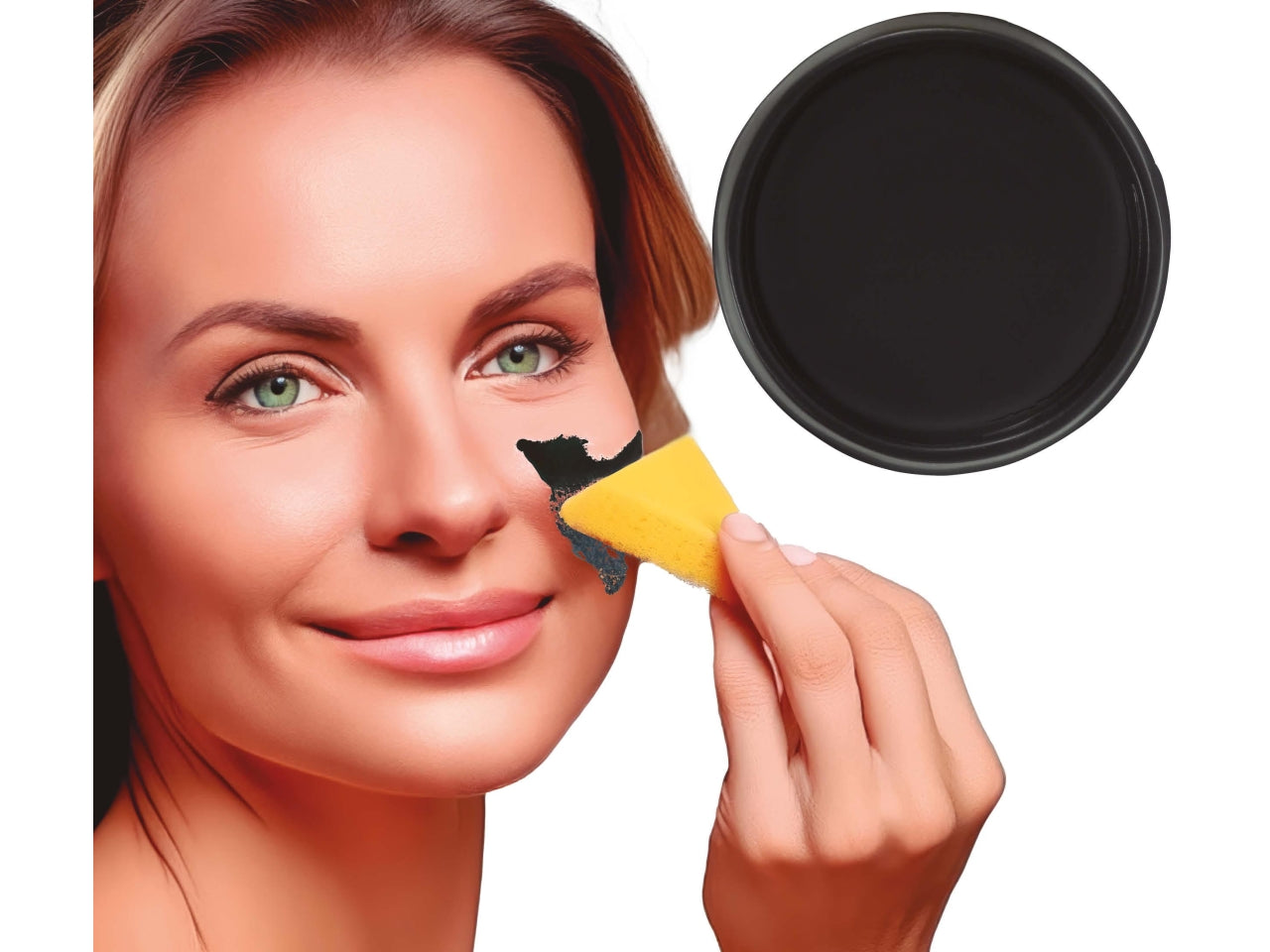 Trucco con spugnetta 9gr nero