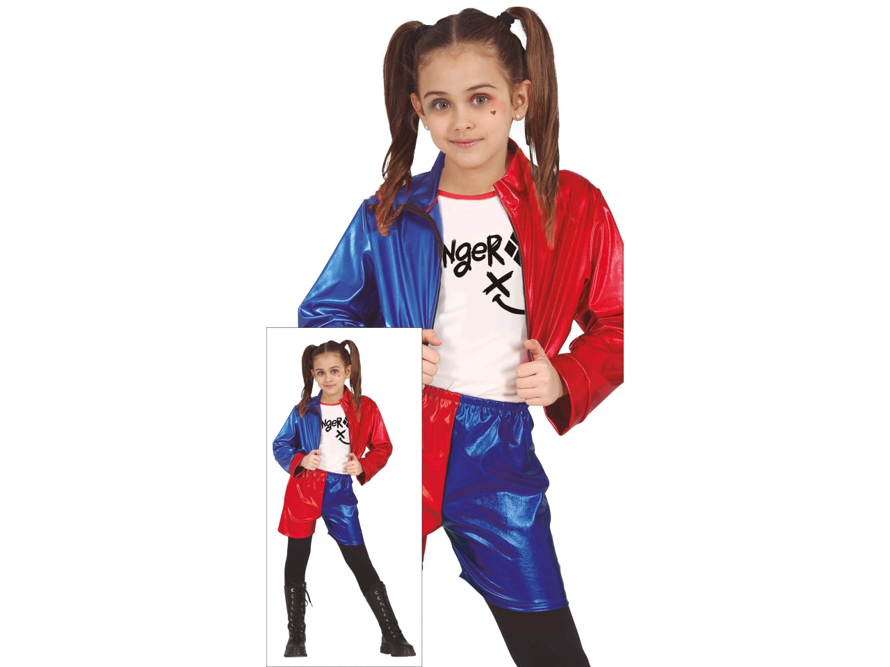 Costume dangerous glam 5-6 anni