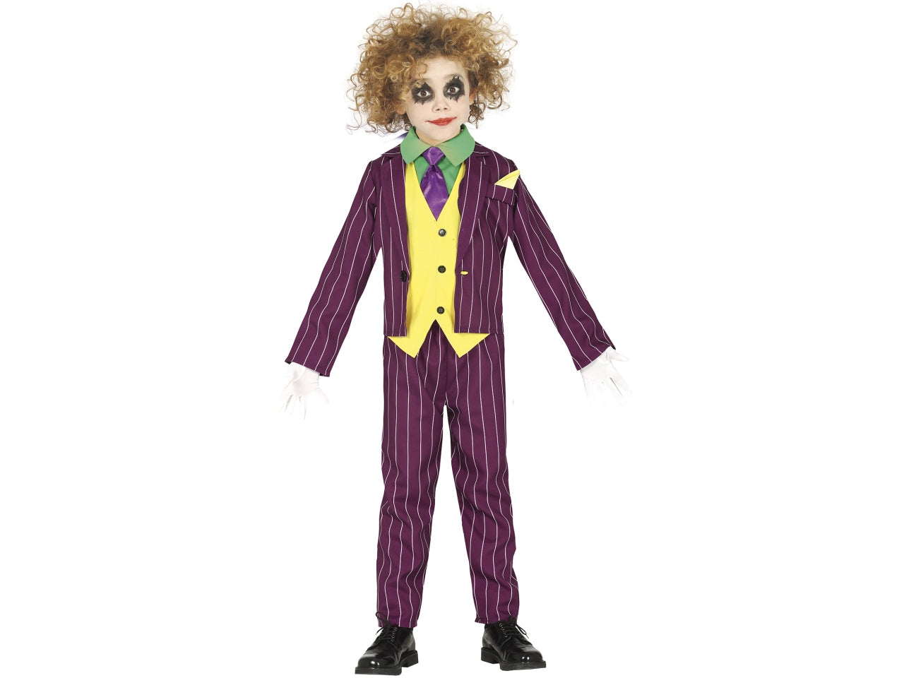 Costume crazy villan 10/12 anni