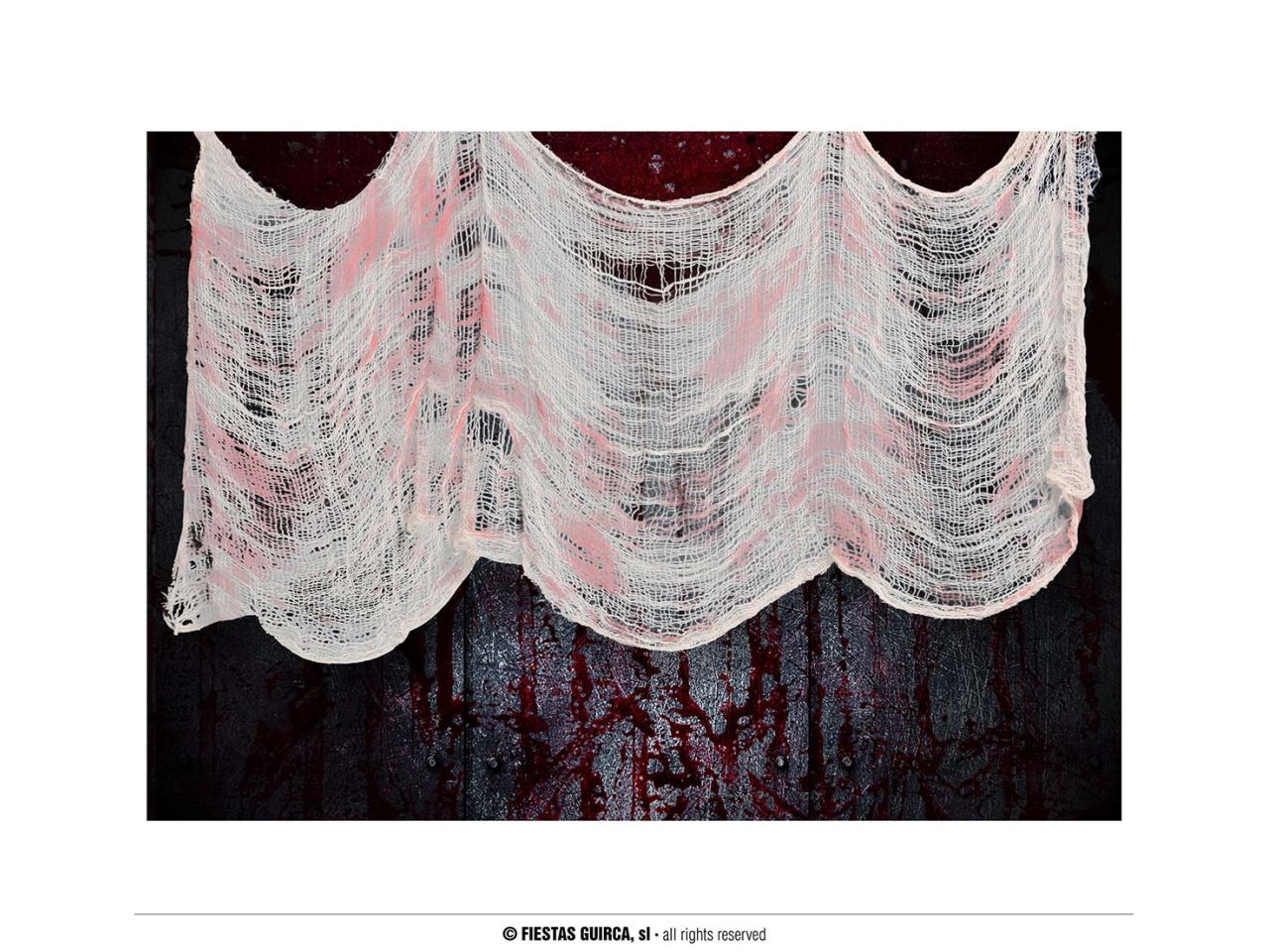 Stoffa 76x228cm insanguinata