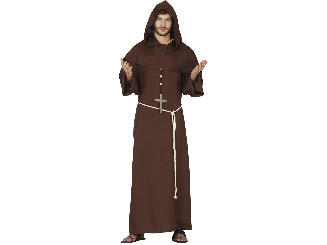 Costume adulto monaco taglia 52-54