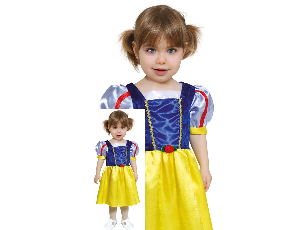 Costume baby princess snow 2-3 anni