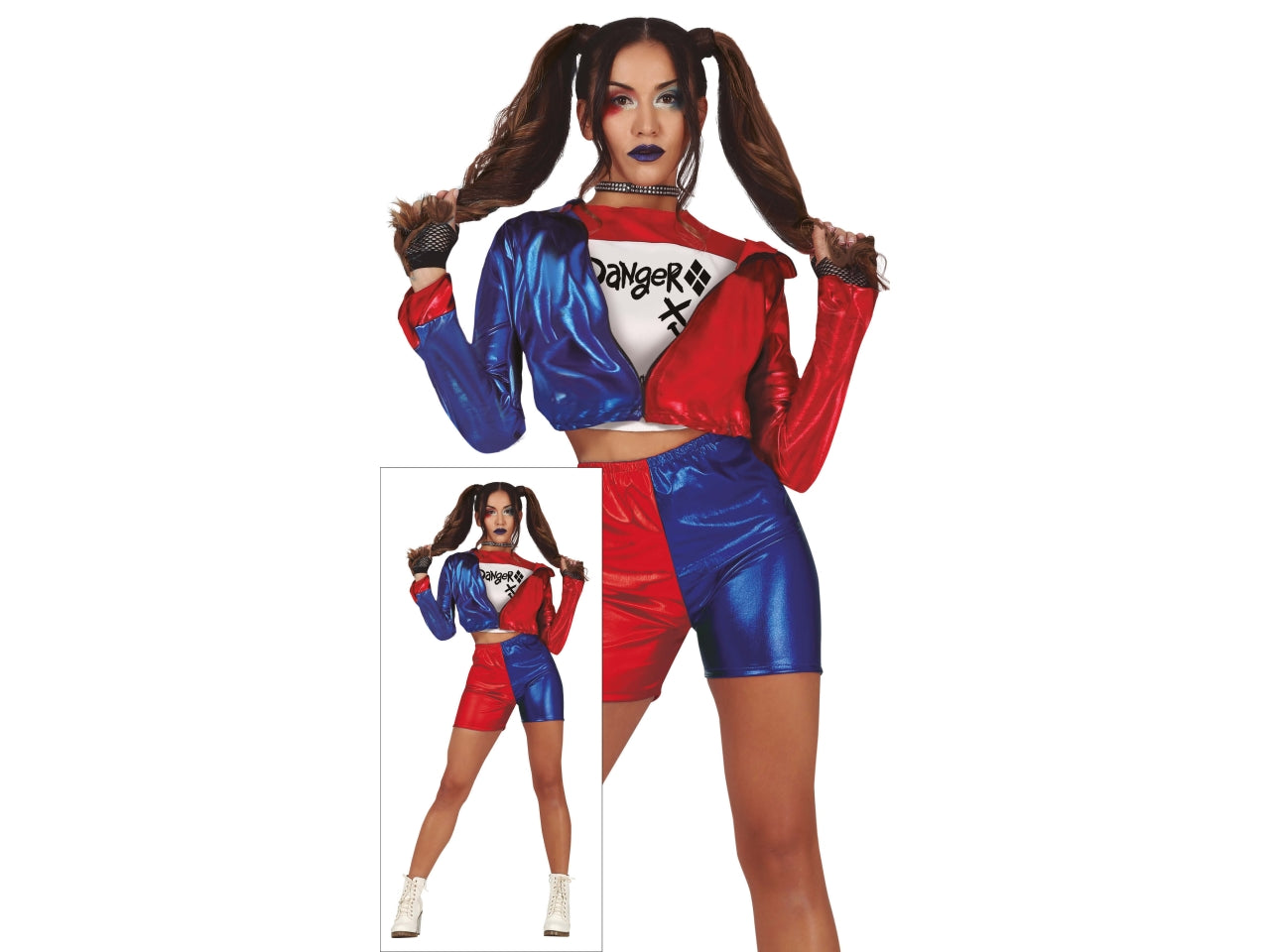 Costume adulto dangerous glam taglia XL 44-46