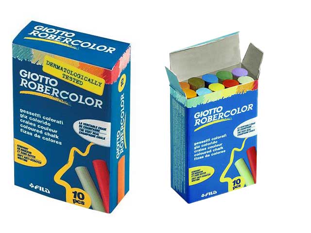 Gessetti colorati 10 pezzi 538900