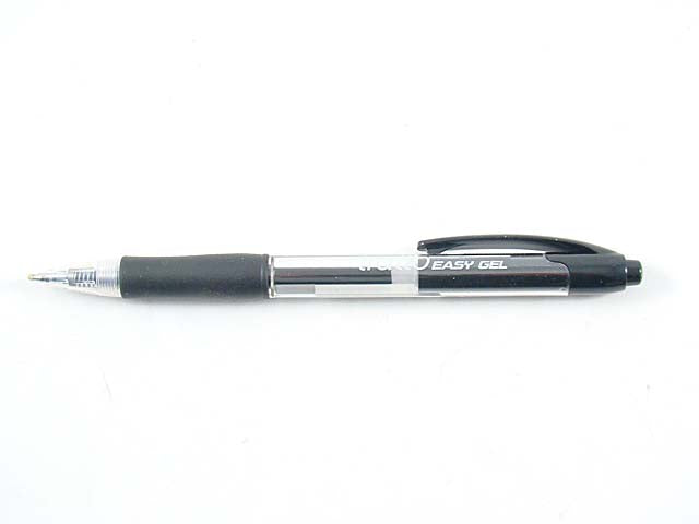 Penna a sfera Fila Easy Gel a base acqua refill autopulente nero 0,5 mm