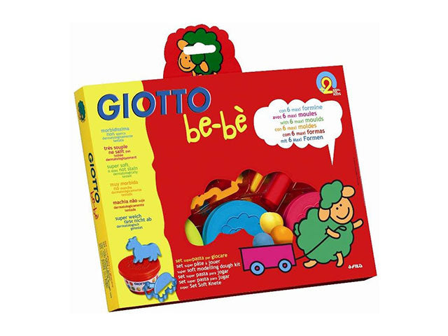 Plastilina Giotto Bebè, set per giocare, creare e modellare