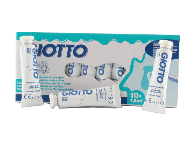 Tempera acrilica Giotto bianco 7.5 ml